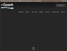 Tablet Screenshot of ilcanale.com